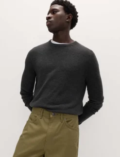 Straight Fit Textured 5 Pocket Trousers