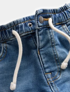Straight Leg Cotton Rich Comfort Waist Jeans (2-8 Yrs)