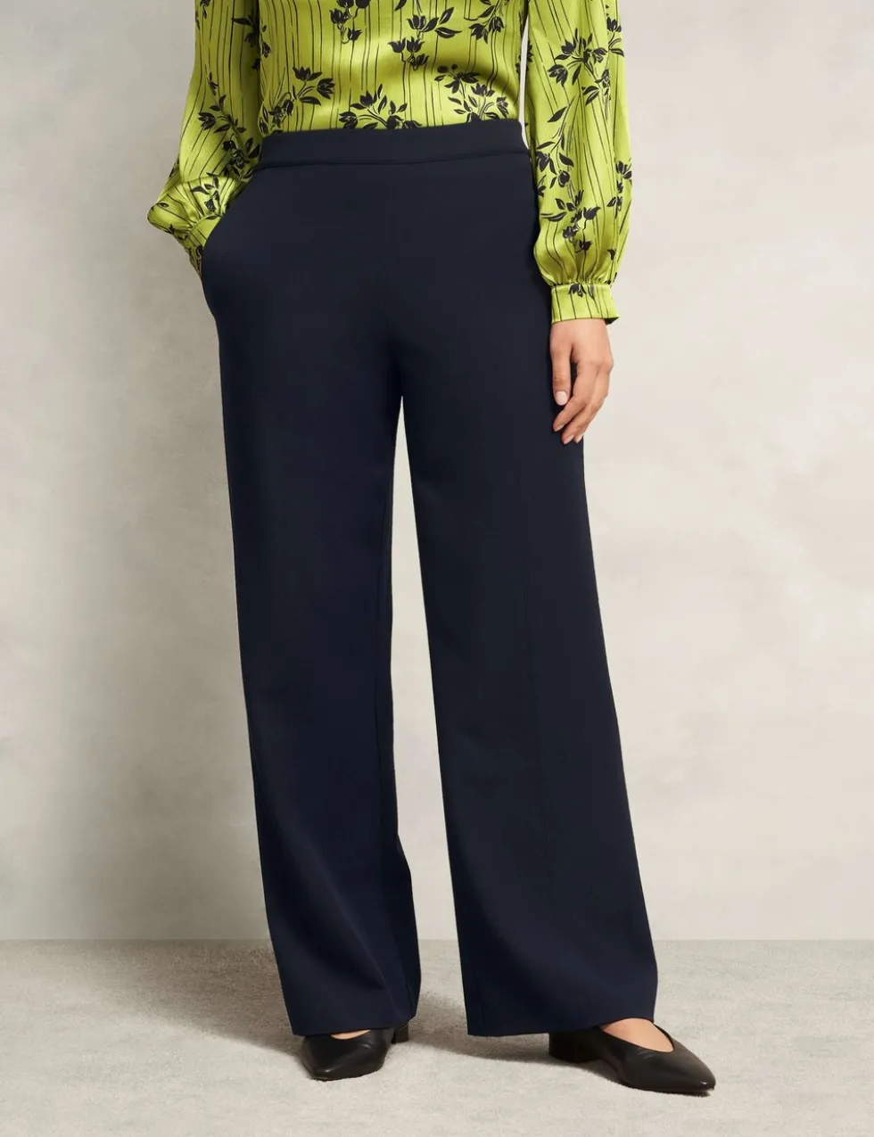 Straight Leg Trousers