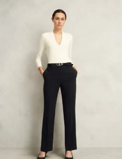 Straight Leg Trousers