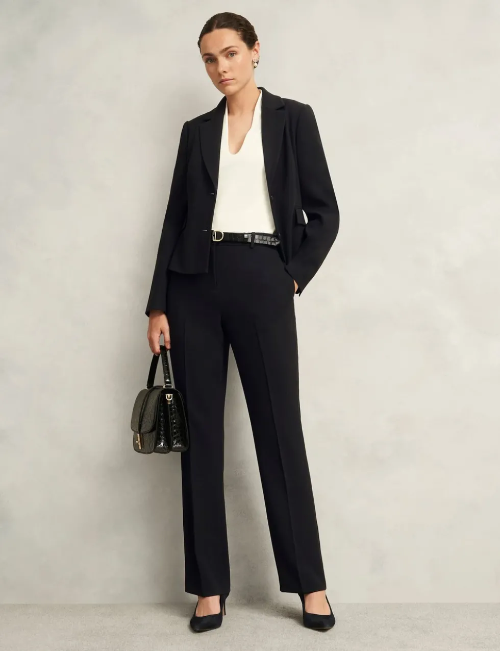 Straight Leg Trousers