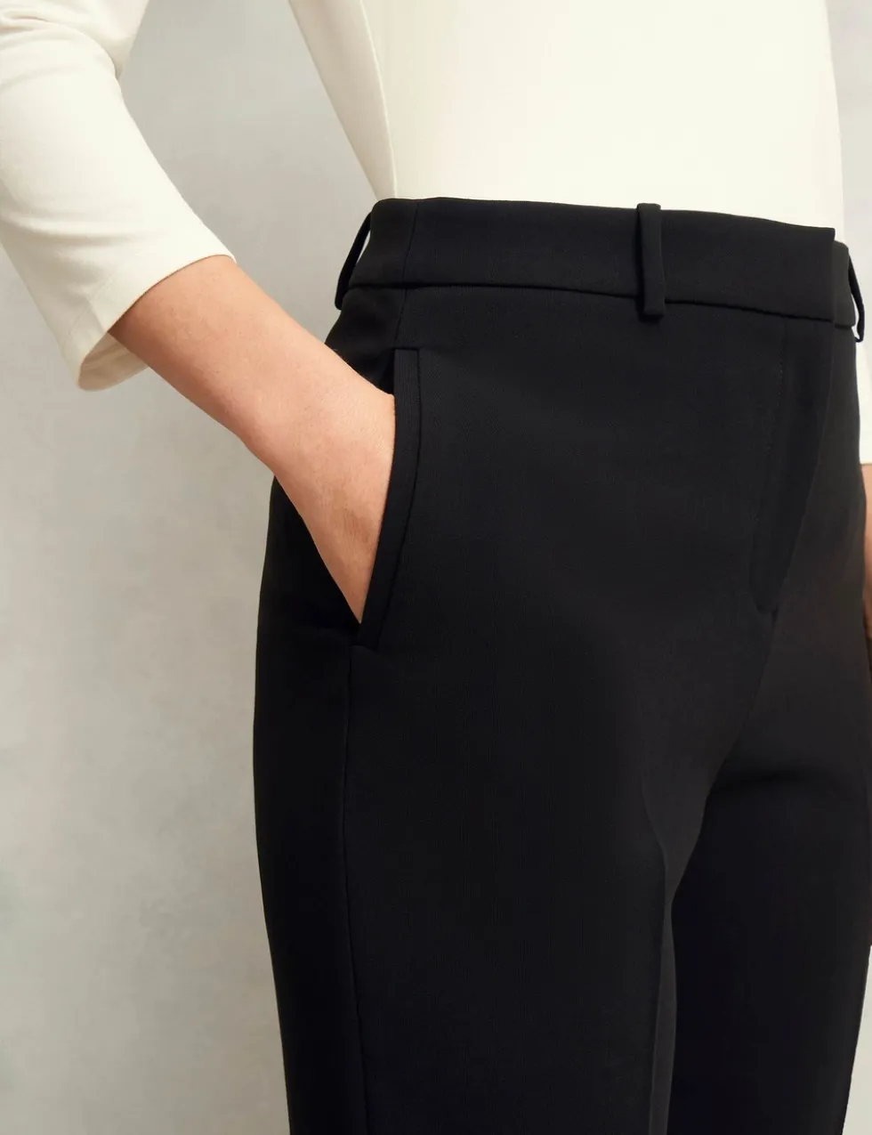 Straight Leg Trousers