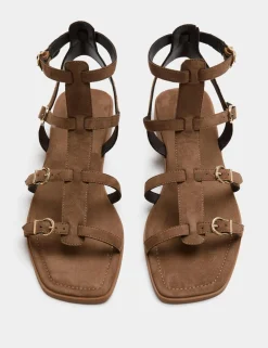 Strappy Flat Gladiator Sandals