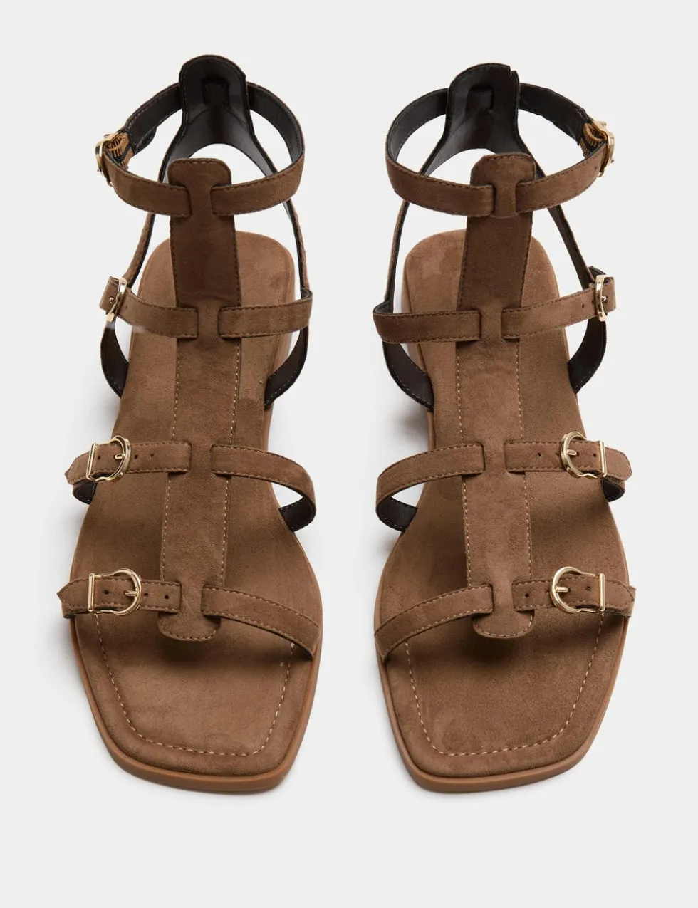 Strappy Flat Gladiator Sandals