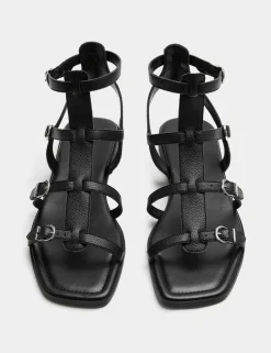 Strappy Flat Gladiator Sandals