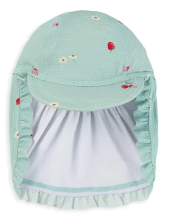Strawberry Peaked Sun Hat (0-36 Mths)