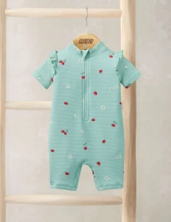 Strawberry Rashsuit Swim All In One (0-3 Yrs)