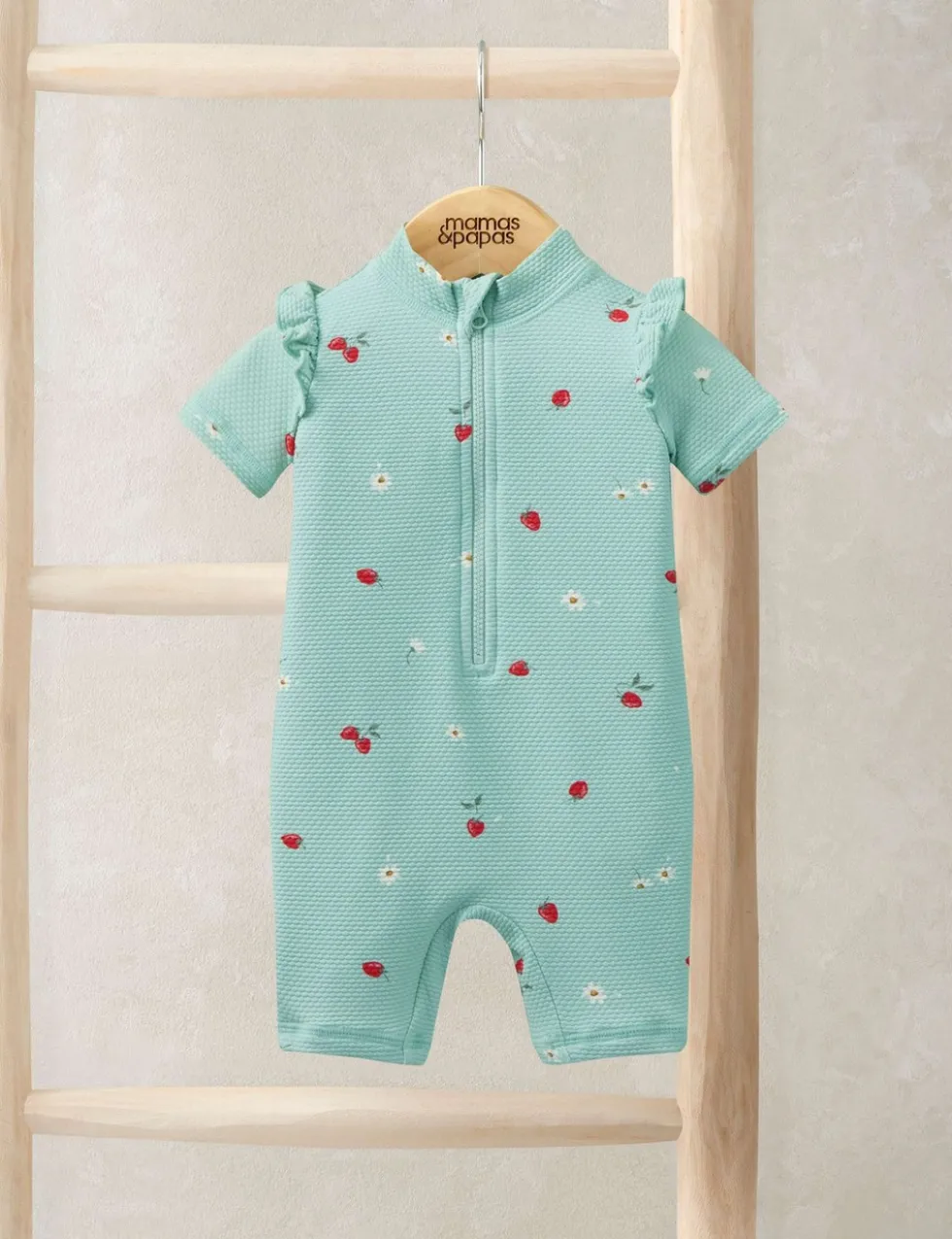 Strawberry Rashsuit Swim All In One (0-3 Yrs)