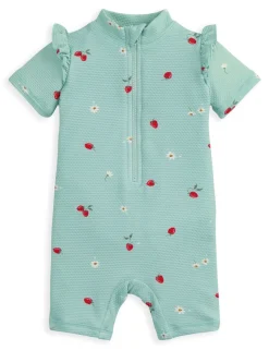 Strawberry Rashsuit Swim All In One (0-3 Yrs)