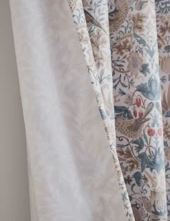 Strawberry Thief Pencil Pleat Curtains