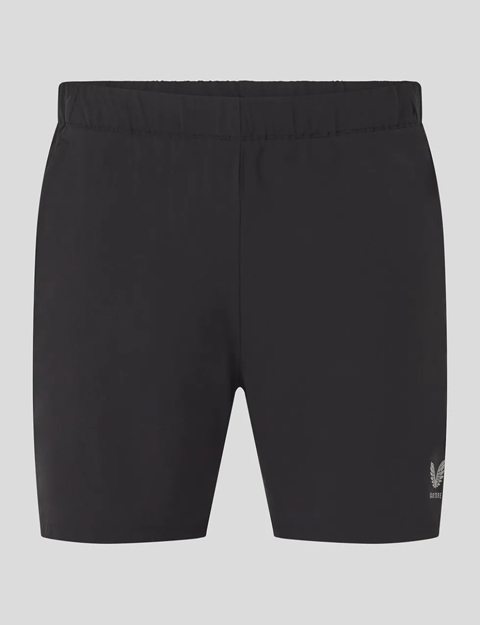 Stretch Two Layer Zip Pocket Sports Shorts