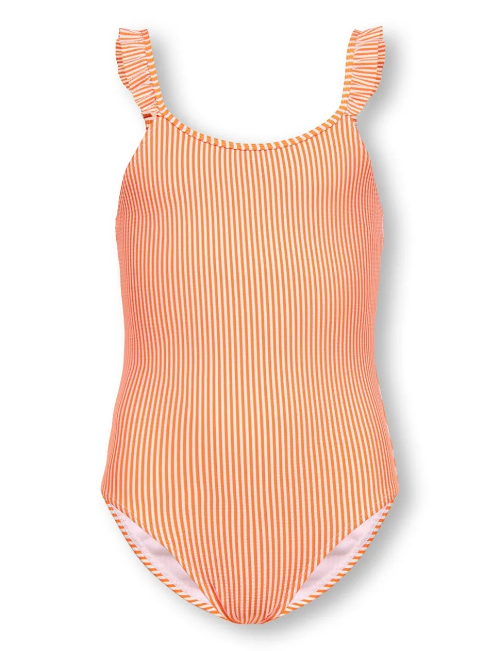 Stripe Frill Swimsuit (7-14 Yrs)