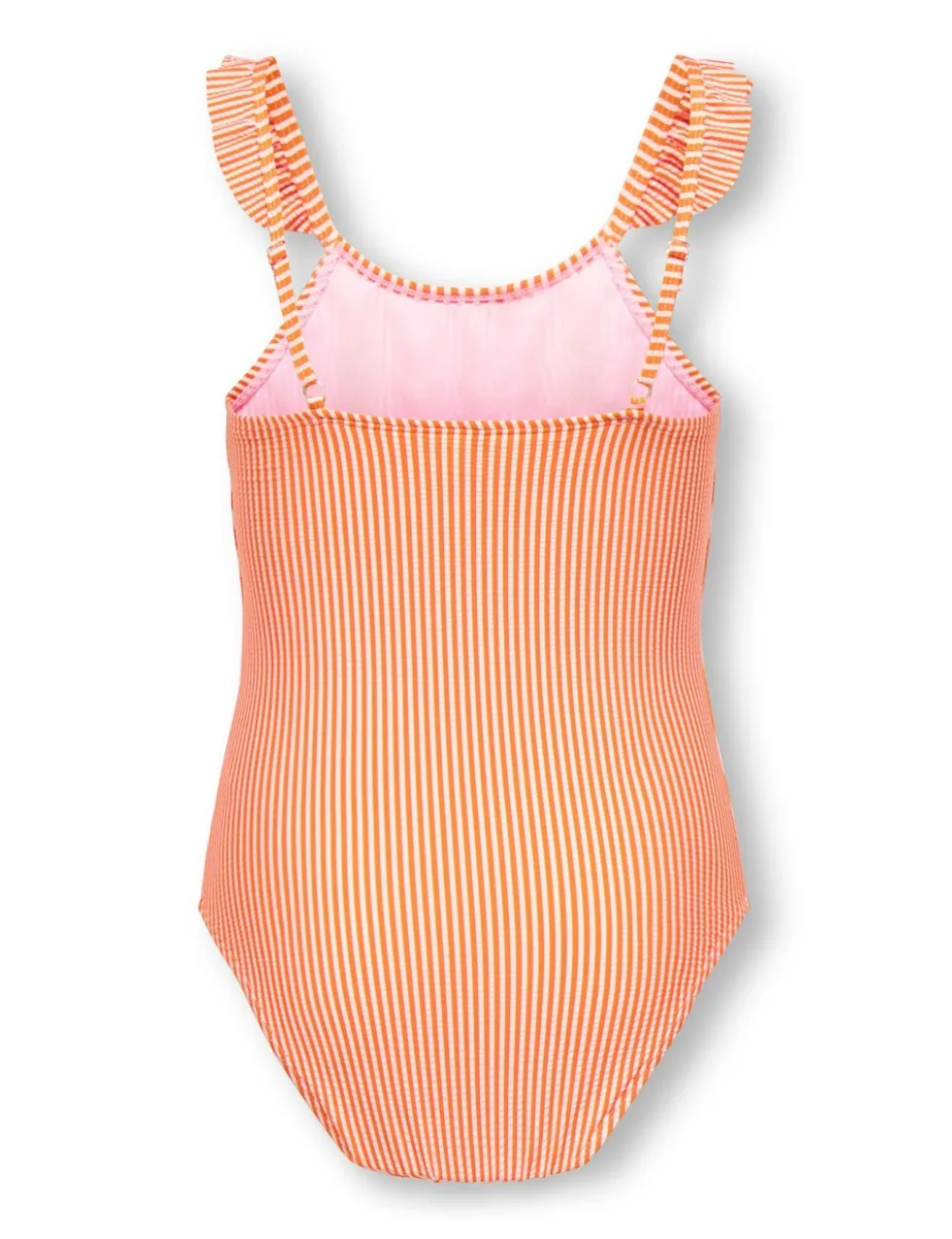 Stripe Frill Swimsuit (7-14 Yrs)