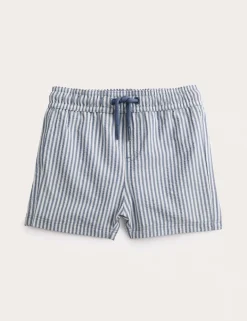 Stripe Seersucker Swim Shorts (0-3 Yrs)