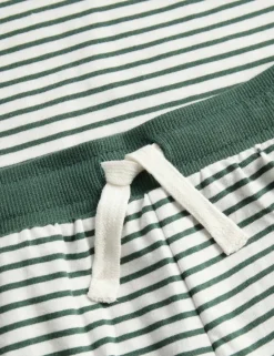 Striped Badge Short Pyjamas (1-8 Yrs)