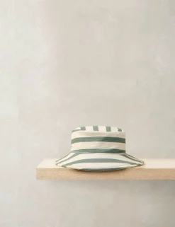 Striped Bucket Swim Hat (0-36 Mths)
