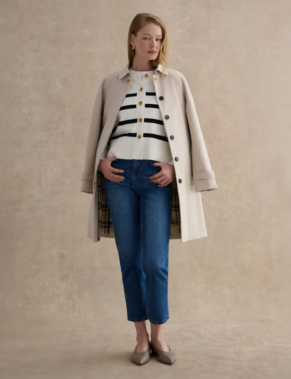 Striped Cardigan