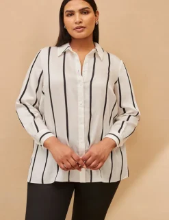 Striped Collared Shirt