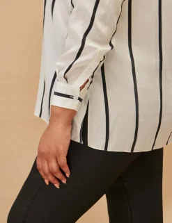 Striped Collared Shirt