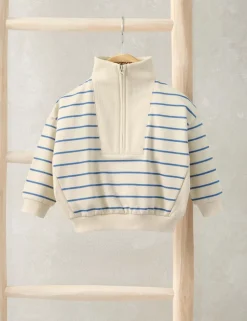 Striped Funnel Neck Jumper (0-3 Yrs)