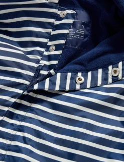Striped Hooded Fisherman Puddlesuit (0-3 Yrs)
