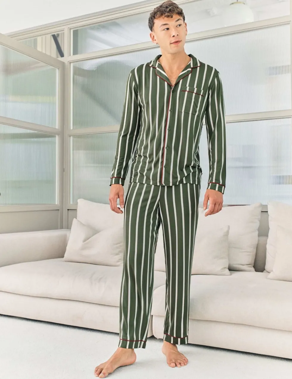 Striped Pyjama Set