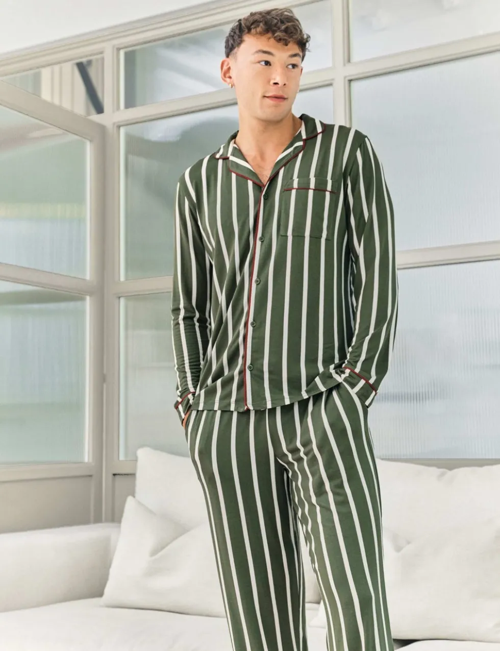 Striped Pyjama Set