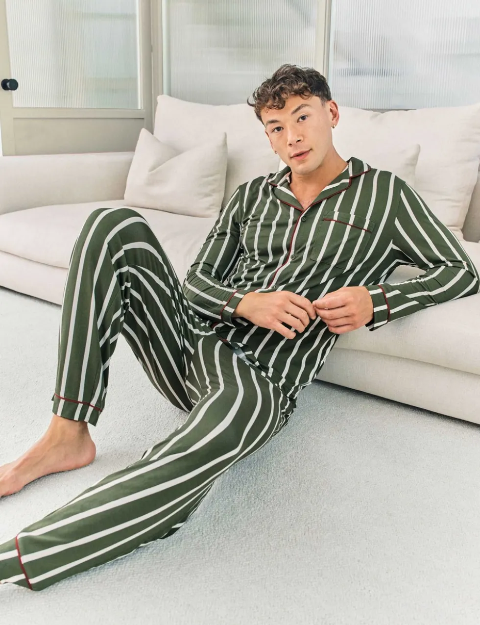 Striped Pyjama Set