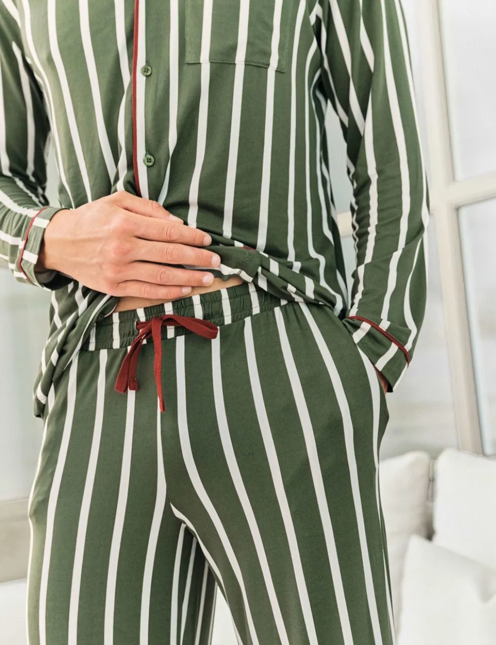 Striped Pyjama Set