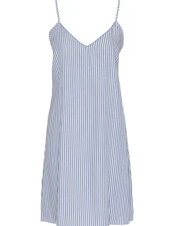 Striped Strappy Short Nightdress