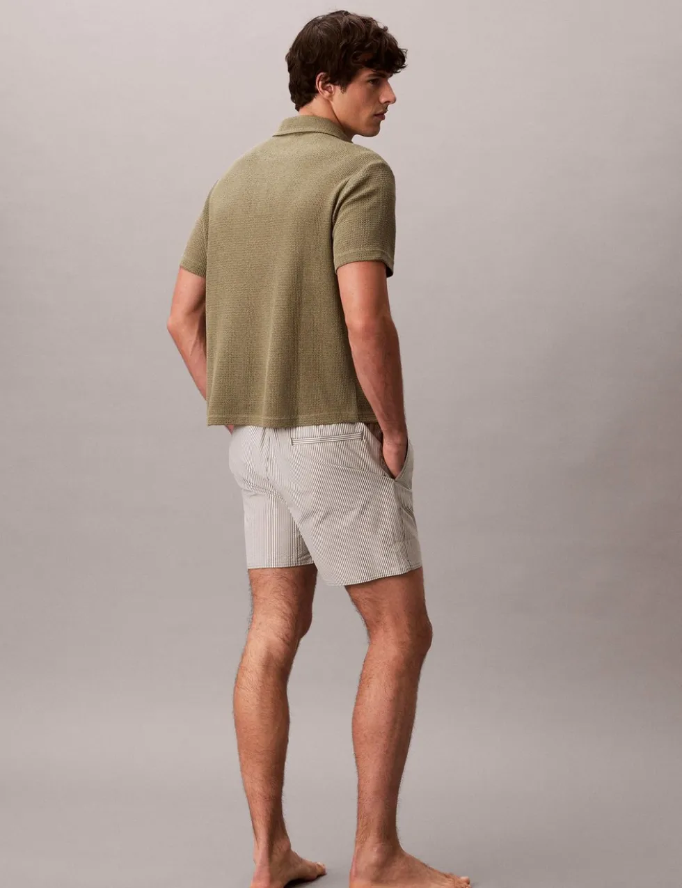 Striped Swim Shorts