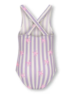 Striped Swimsuit (7-14 Yrs)