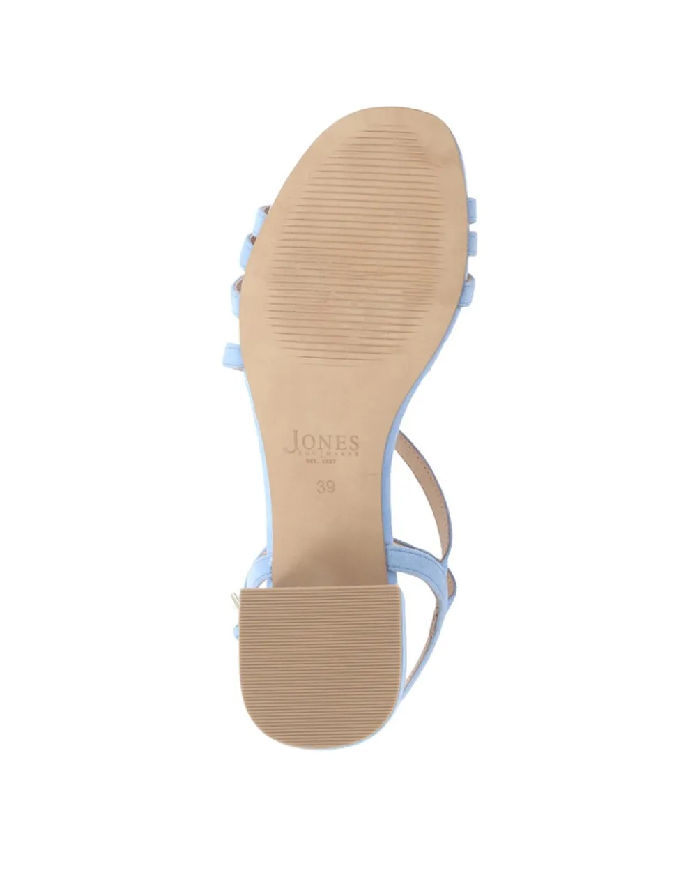 Suede Ankle Strap Block Heel Sandals
