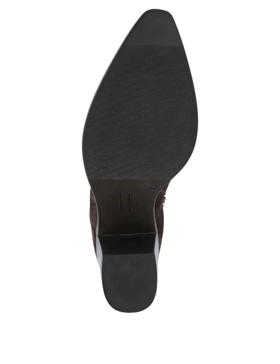 Suede Block Heel Ankle Boots