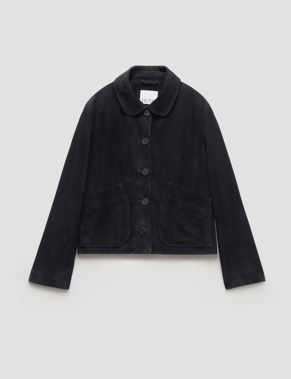 Suede Collared Jacket