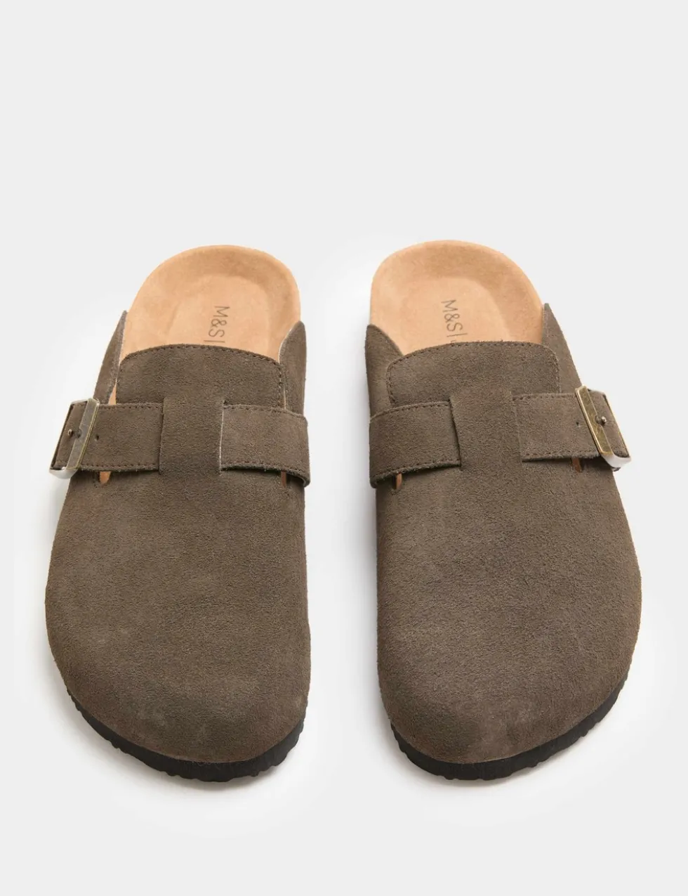Suede Corkbed Mule