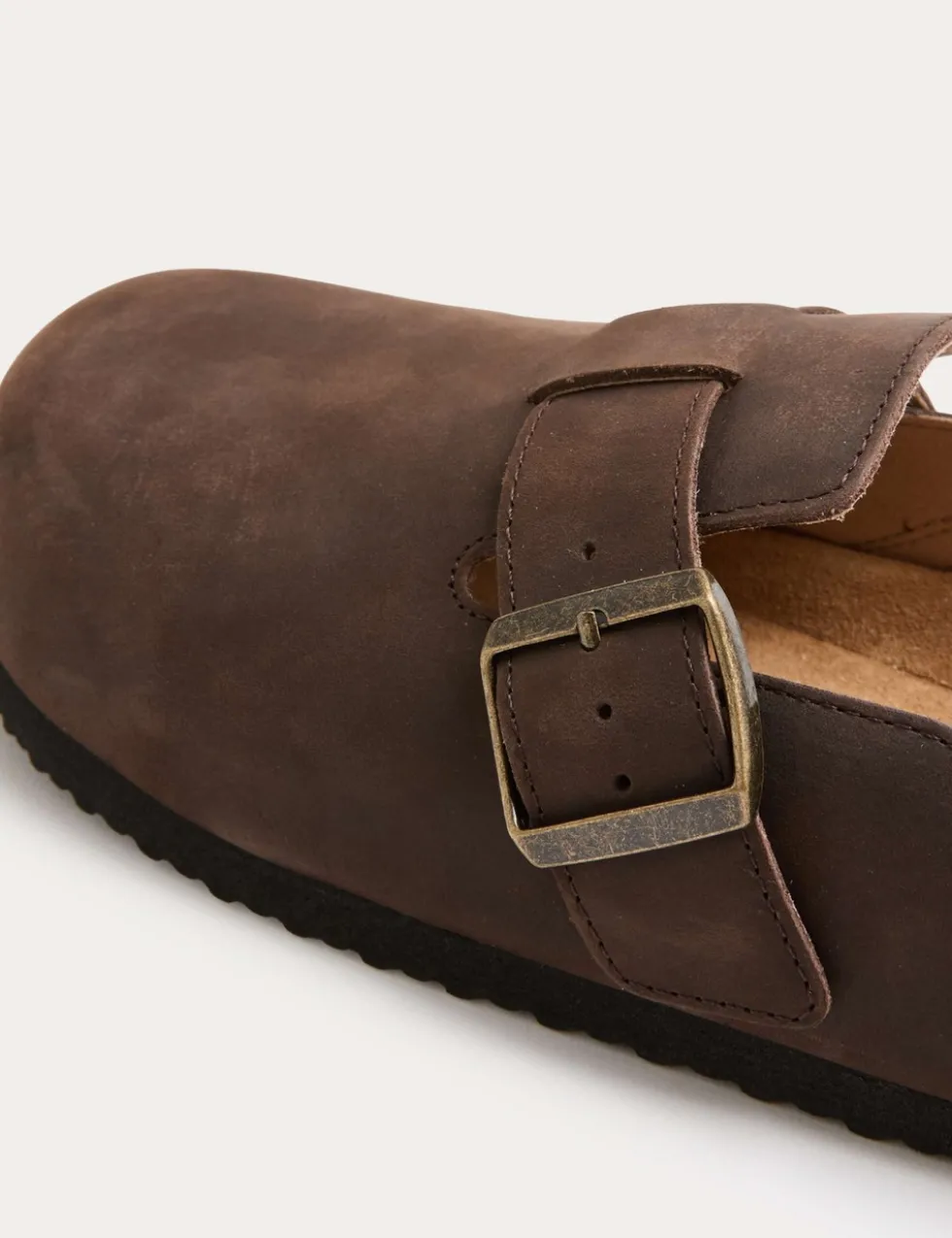 Suede Corkbed Mule