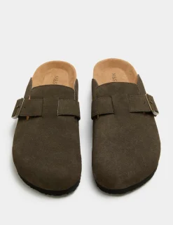 Suede Corkbed Mule