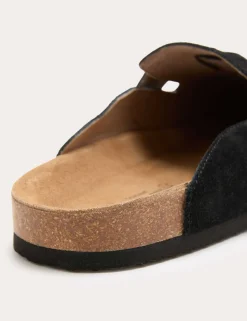 Suede Corkbed Mule