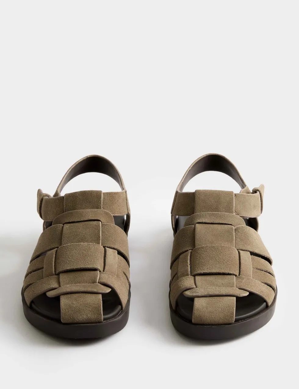 Suede Fisherman Sandals