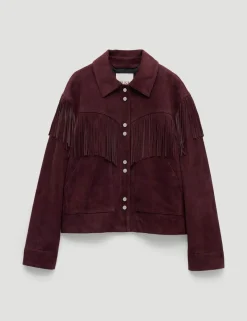 Suede Fringed Jacket