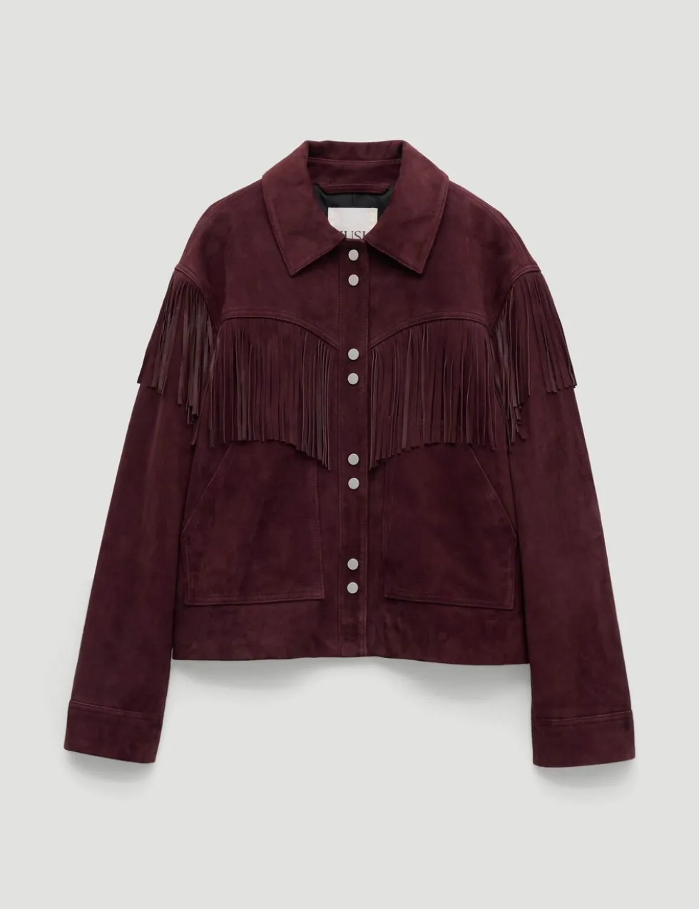 Suede Fringed Jacket