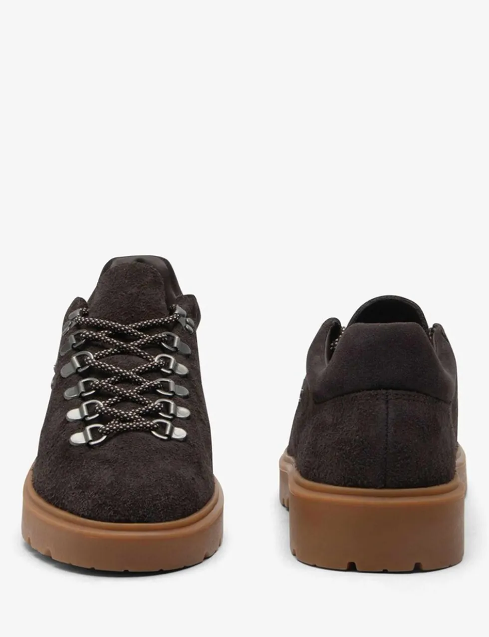 Suede Lace Up Chukka Trainers