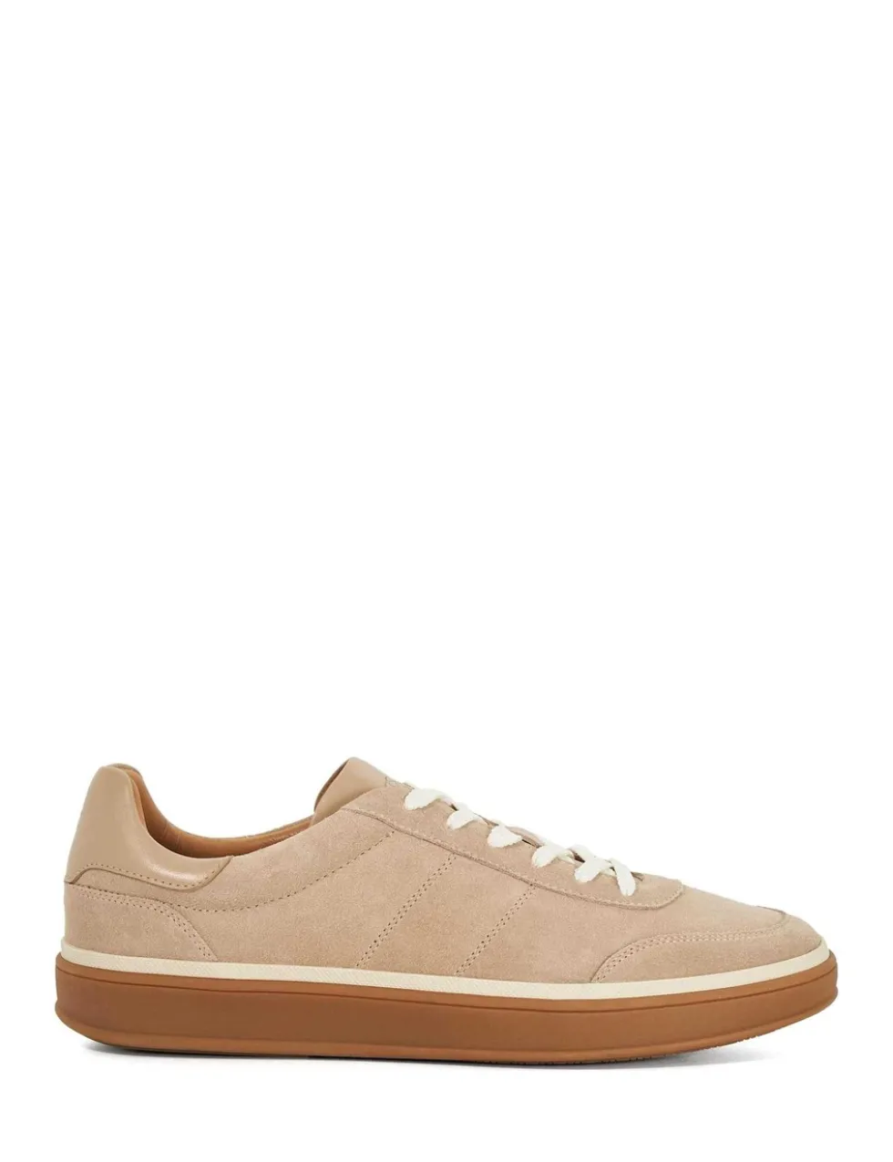 Suede Lace Up Trainers