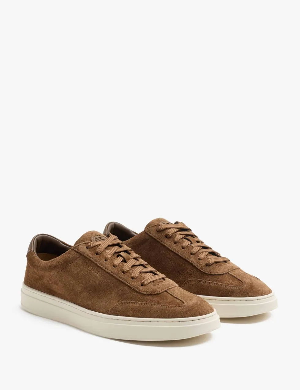 Suede Lace Up Trainers