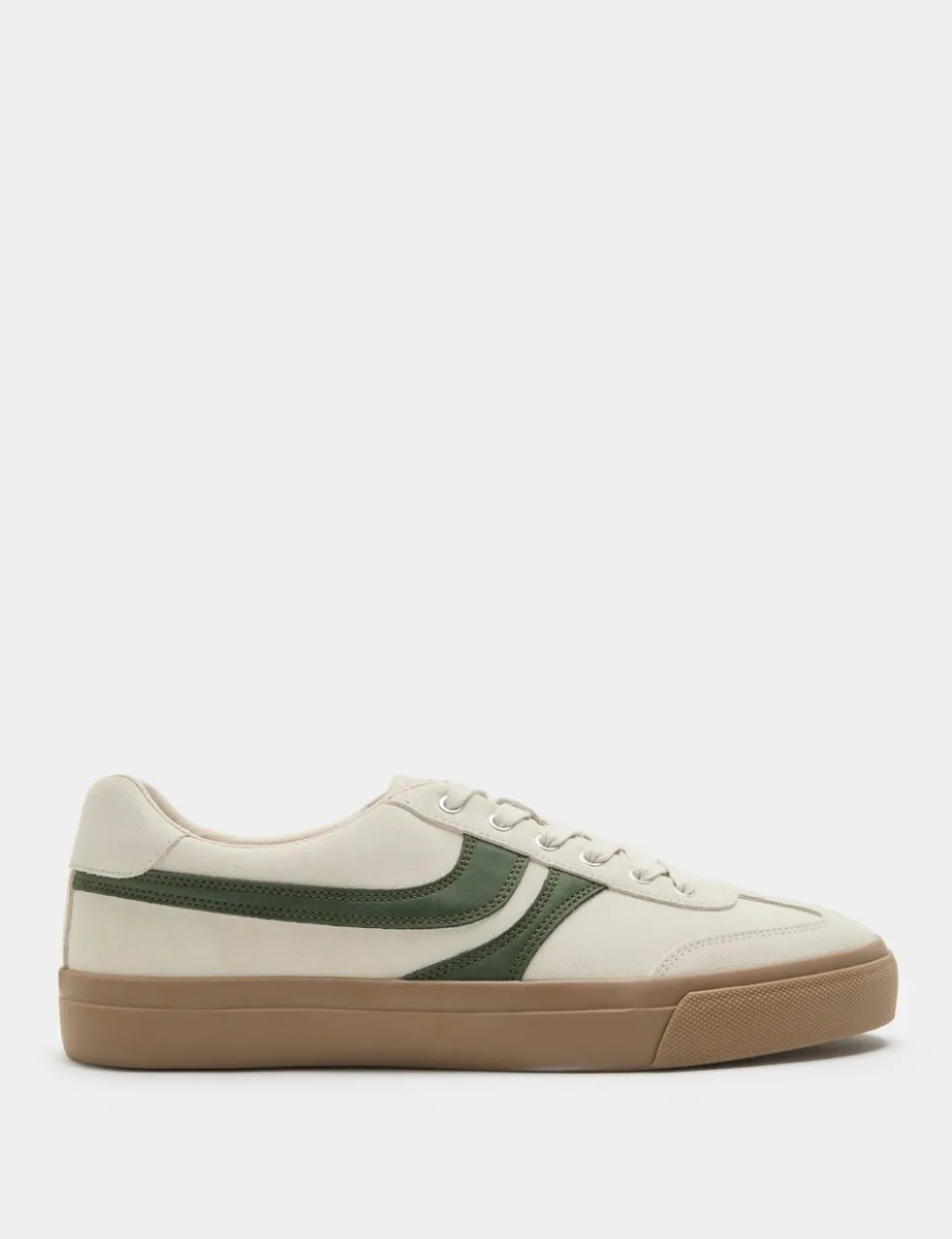 Suede Lace Up Trainers