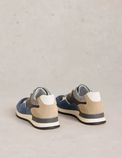 Suede Lace Up Trainers