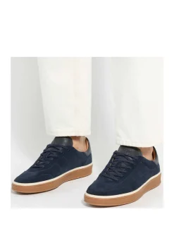 Suede Lace Up Trainers
