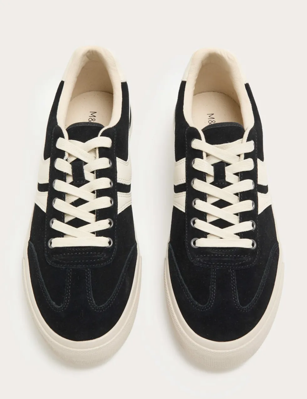 Suede Lace Up Trainers