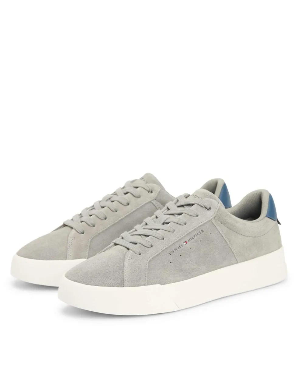 Suede Lace Up Trainers